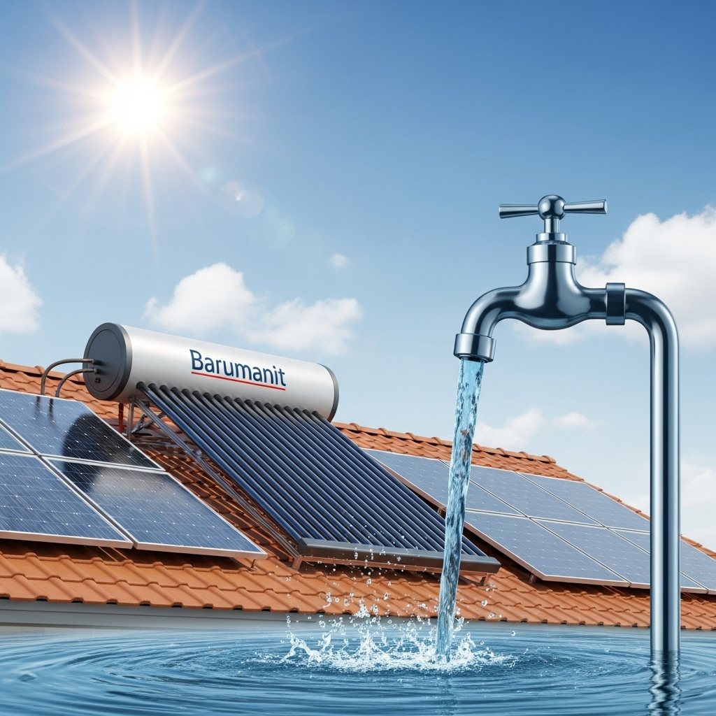 Chauffe-eau solaire Monocristallin